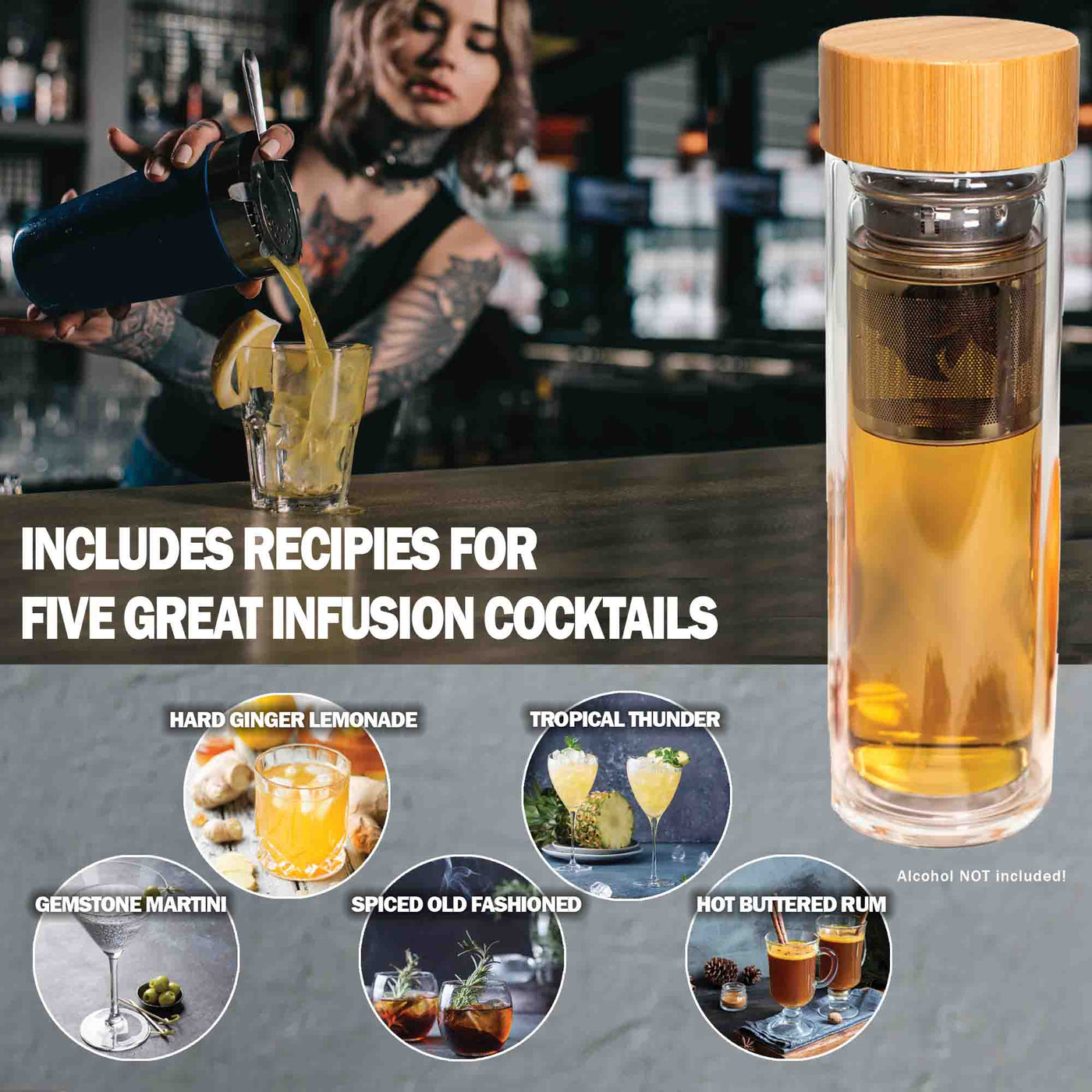 Espresso Martini Infusion Kit, Cocktail Infusion Kit